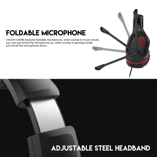 Fantech Valor X MH86 X-Series Gaming Headset – Immersive Sound & Comfort