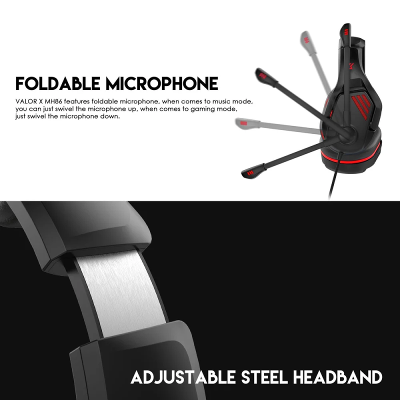 Fantech Valor X MH86 X-Series Gaming Headset – Immersive Sound & Comfort