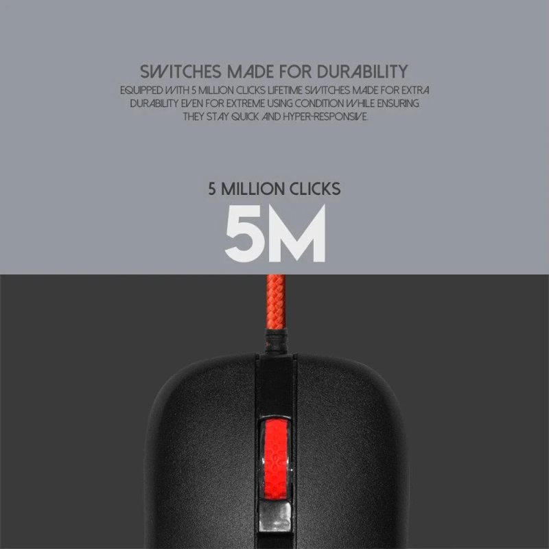 Fantech Rhasta II G13 RGB Gaming Mouse – High-Precision & Customizable