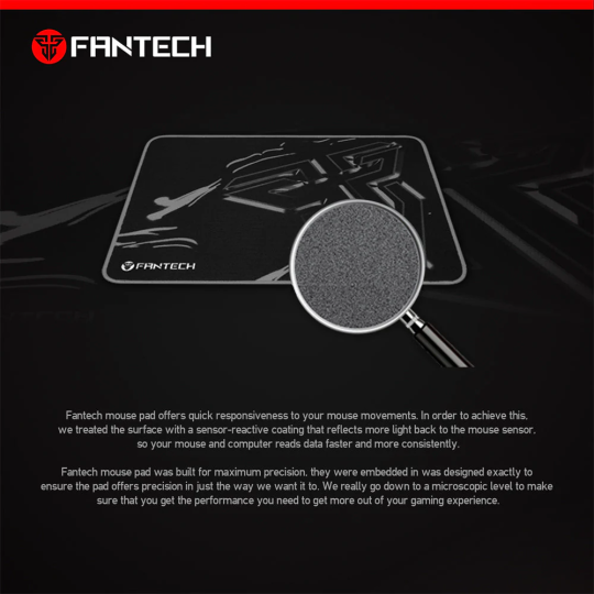 Fantech Sven MP44 Gaming Mouse Pad – Control Edition, Smooth & Precise