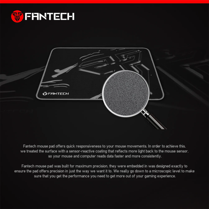 Fantech Sven MP44 Gaming Mouse Pad – Control Edition, Smooth & Precise