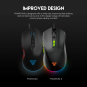 Fantech Phantom II VX6 Neon Macro Gaming Mouse – RGB & Programmable