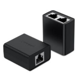 UGREEN RJ45 Splitter Adapter 2 Pack (Black) - CM210 - 50923