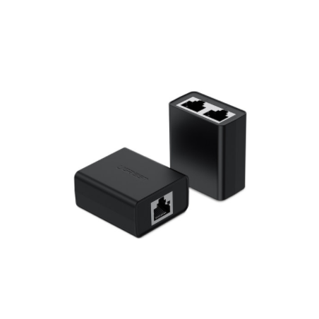UGREEN RJ45 Splitter Adapter 2 Pack (Black) - CM210 - 50923