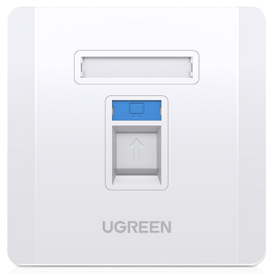 UGREEN Single-Port Wall Plate 1 pc - NW144 - 80180