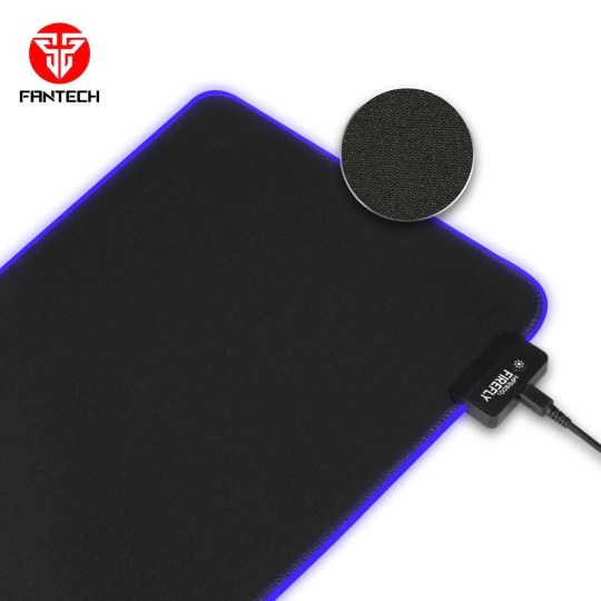 Fantech Firefly MPR800S Soft Cloth RGB Mousepad – Smooth & Durable