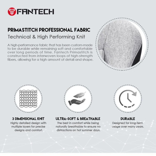 Fantech Ledare GC192 Premium Gaming Chair – Ergonomic & Comfortable