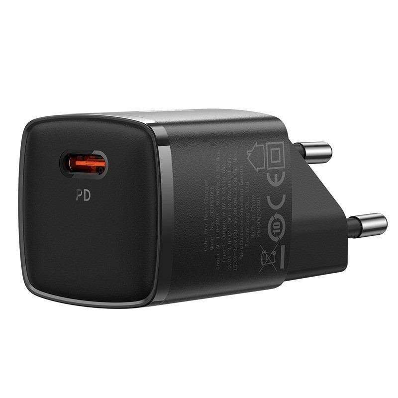 Baseus Cube Pro Fast Charger 1C 30W - CCXF000301