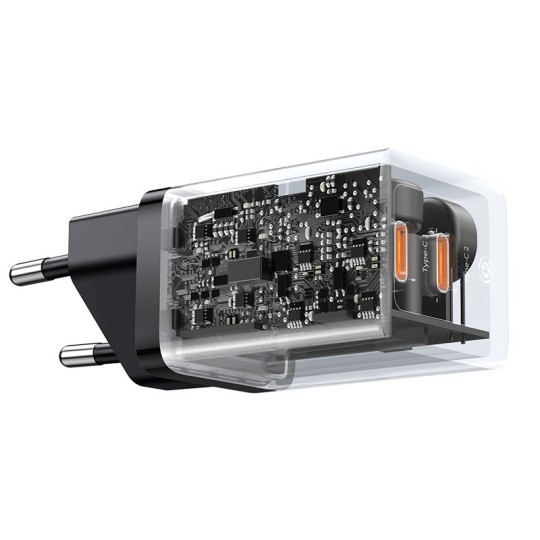 Baseus GaN5 Pro Dual USB-C Fast Charger 40W - CCGP180101