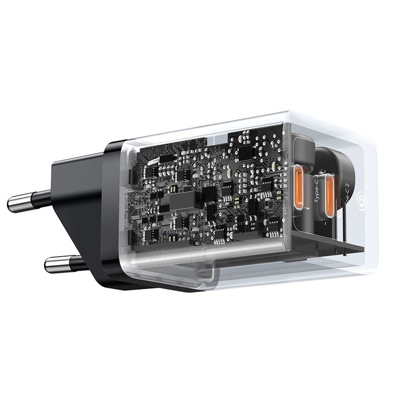 Baseus GaN5 Pro Dual USB-C Fast Charger 40W - CCGP180101