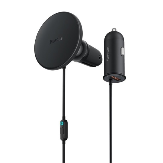 Baseus CW01 Magnetic Wireless Charging Car Mount 40W - C40141000111-00
