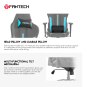 Fantech Korsi GC191 Premium Gaming Chair – Grey, Ergonomic & Comfortable