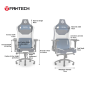 Fantech Alpha GC-283 Gaming Chair – Ergonomic & Comfortable