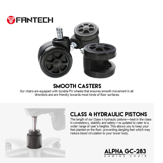 Fantech Alpha GC-283 Gaming Chair – Ergonomic & Comfortable
