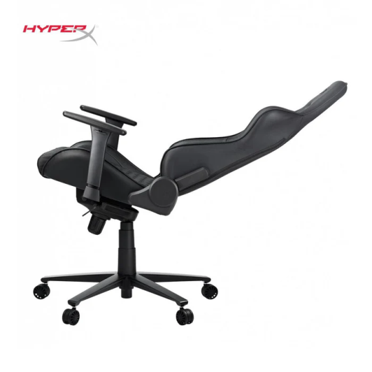 HyperX Jet Black Pro Gaming Chair – Adjustable Comfort & Style