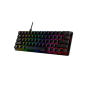 HyperX Alloy Origins 60 Mechanical Gaming Keyboard (Black & Pink) – Red Switch, Compact 60% Design, RGB Lighting