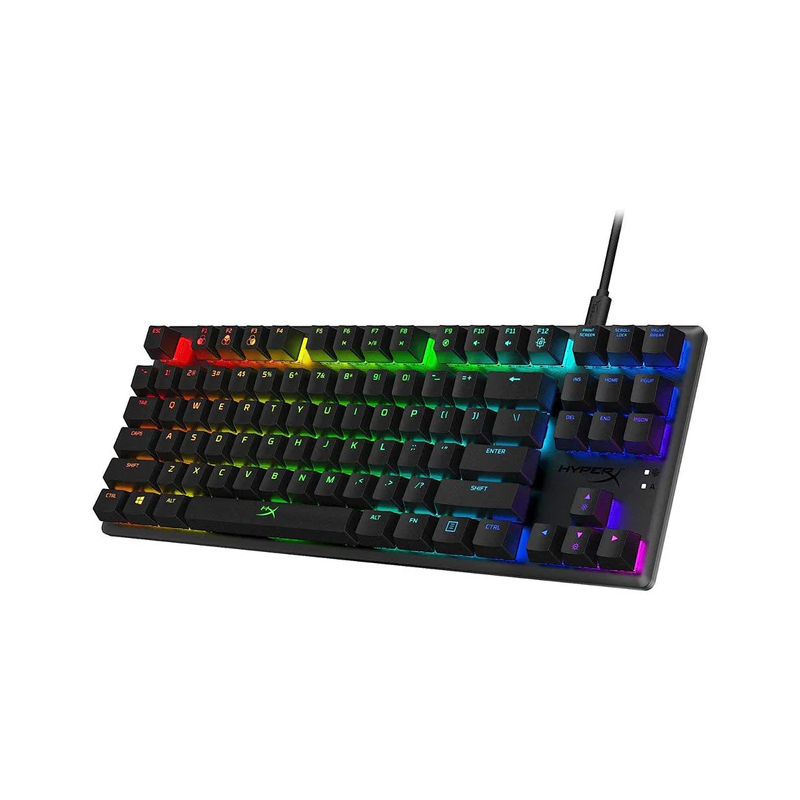 HyperX Alloy Origins Core Tenkeyless Mechanical Gaming Keyboard – Compact RGB Design