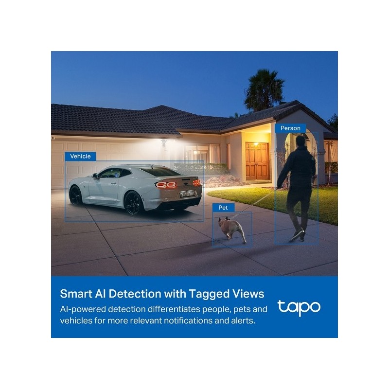 Tapo C720 - Tapo Smart Floodlight Camera