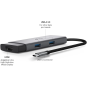 TP-Link UH5020C USB Type-C 5 in 1 Hub, 4K HDMI, PD 100W, USB 3.0, Plug & Play, 5 Gbps SuperSpeed Data Transfer