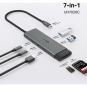 TP-Link UH7020C USB Type-C 7 in 1 Hub, 4K HDMI, SD & microSD UHS-I, PD 100W, USB 3.0