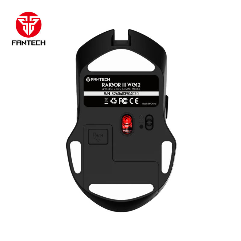 Fantech Raigor III WG12 Wireless Gaming Mouse – 2.4GHz Precision & Comfort