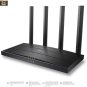 TP-Link Archer AX12 Wi-Fi 6 Router AX1500 Router, Dual-Band 5GHz & 2.4GHz Network, Up to 1000 Mbps Internet Access- Black