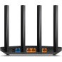 TP-Link Archer AX12 Wi-Fi 6 Router AX1500 Router, Dual-Band 5GHz & 2.4GHz Network, Up to 1000 Mbps Internet Access- Black