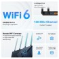 TP-Link Archer AX55 Pro AX3000 WiFi 6 Gigabit Router 2.5G Port Dual Band MU-MIMO OFDMA USB VPN Alexa Compatible