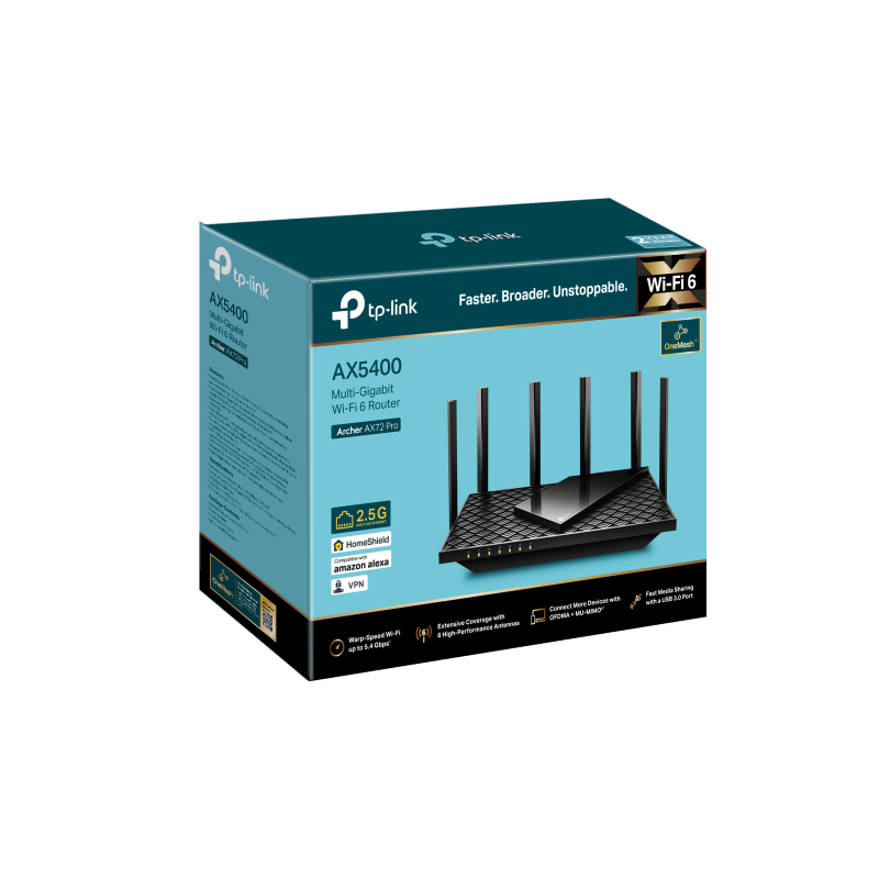 Archer AX72 Pro / AX5400 Multi-Gigabit Wi-Fi 6 Router