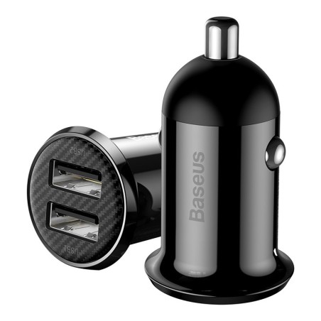 Baseus Grain Pro Car Charger (Dual USB 4.8A )