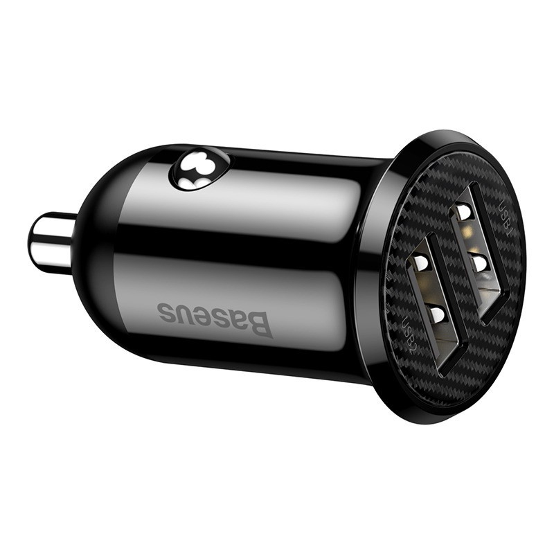 Baseus Grain Pro Car Charger (Dual USB 4.8A )