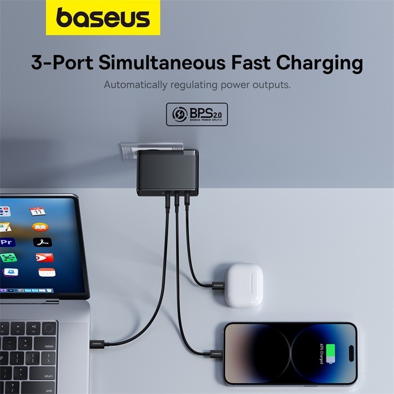 Baseus GaN5 Pro Digital Fast Charger 2C+U 160W