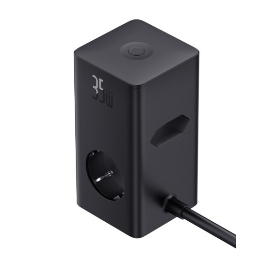 Baseus PowerCombo Tower Digital PowerStrip 3AC+2U+2C 35W