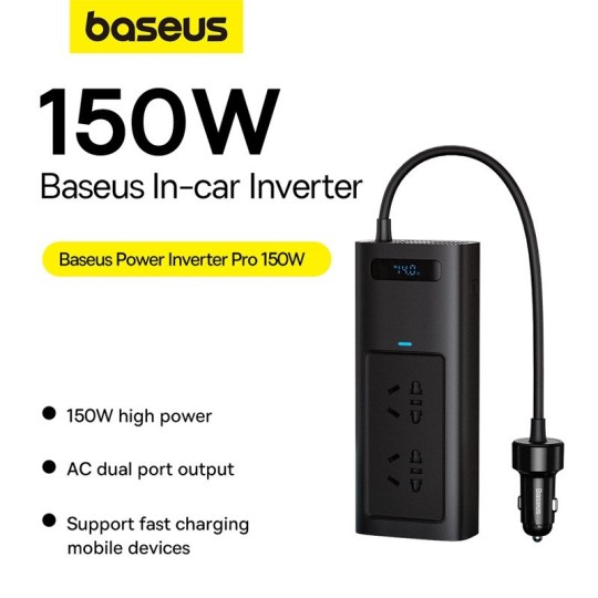 Baseus Power Inverter Pro 150W (220V)