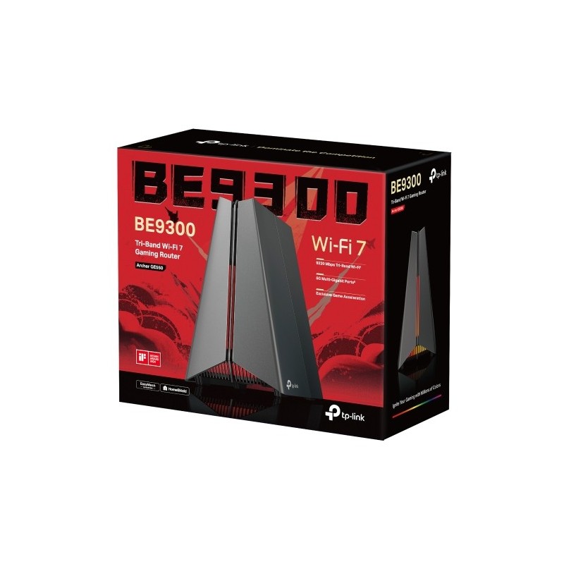 TP-LINK Archer GE550 (EU) BE9300 Tri-Band Wi-Fi 7 Gaming Router