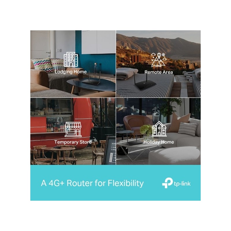 TP-LINK Archer MR600 / 4G+ Cat6 AC1200 Wireless Dual Band Gigabit Router