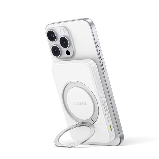 Baseus PicoGo Qi2 Magnetic Power Bank with Rotatable Stand 5000mAh 20W