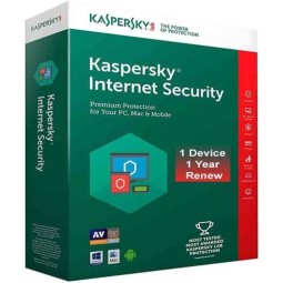 Kaspersky Internet Security 1 Year – 1 Device | Complete Antivirus Protection