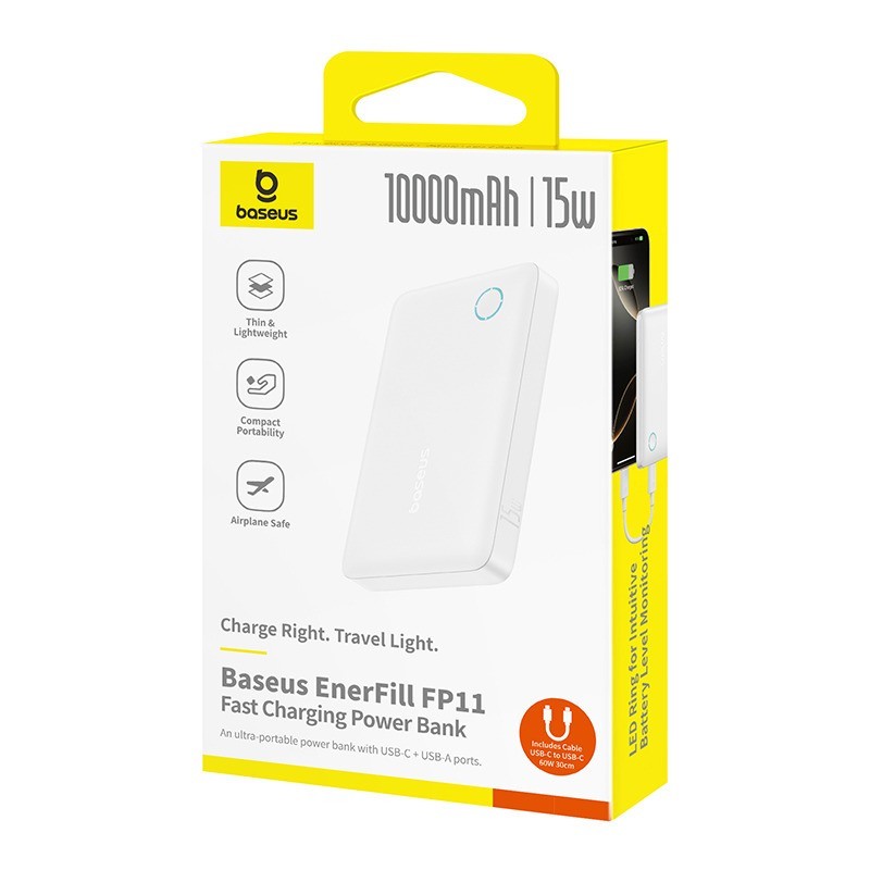 Baseus EnerFill FP11 Power Bank 10000mAh 15W