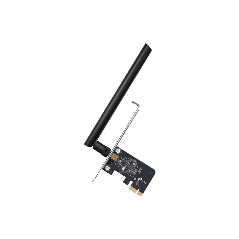 TP-Link Archer T2E AC600 PCIe WiFi Card Dual Band Wireless High High-Gain Antenna, MU-MIMO, WPA3, Low Profile - Antenna