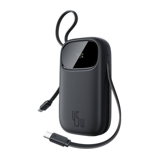 Baseus EnerFill FC31 Power Bank with 2 Built-in USB-C Cables 45W