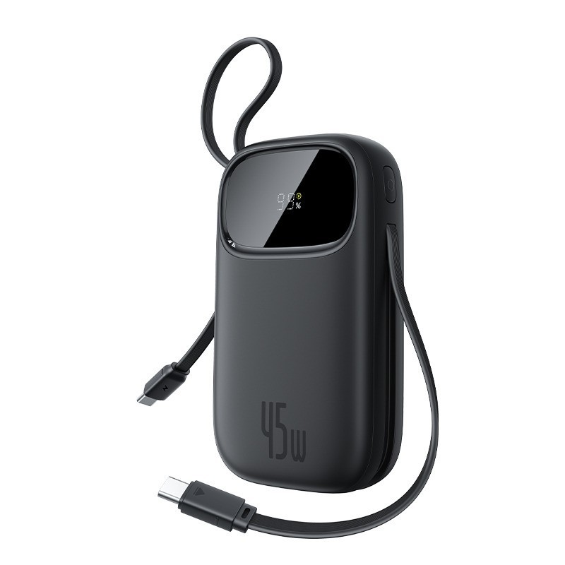 Baseus EnerFill FC31 Power Bank with 2 Built-in USB-C Cables 45W