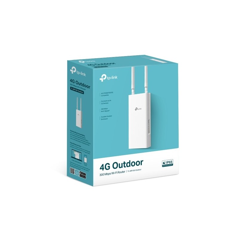 TP-LINK TL-MR100-Outdoor (EU) 300Mbps Wireless N 4G LTE Outdoor Router