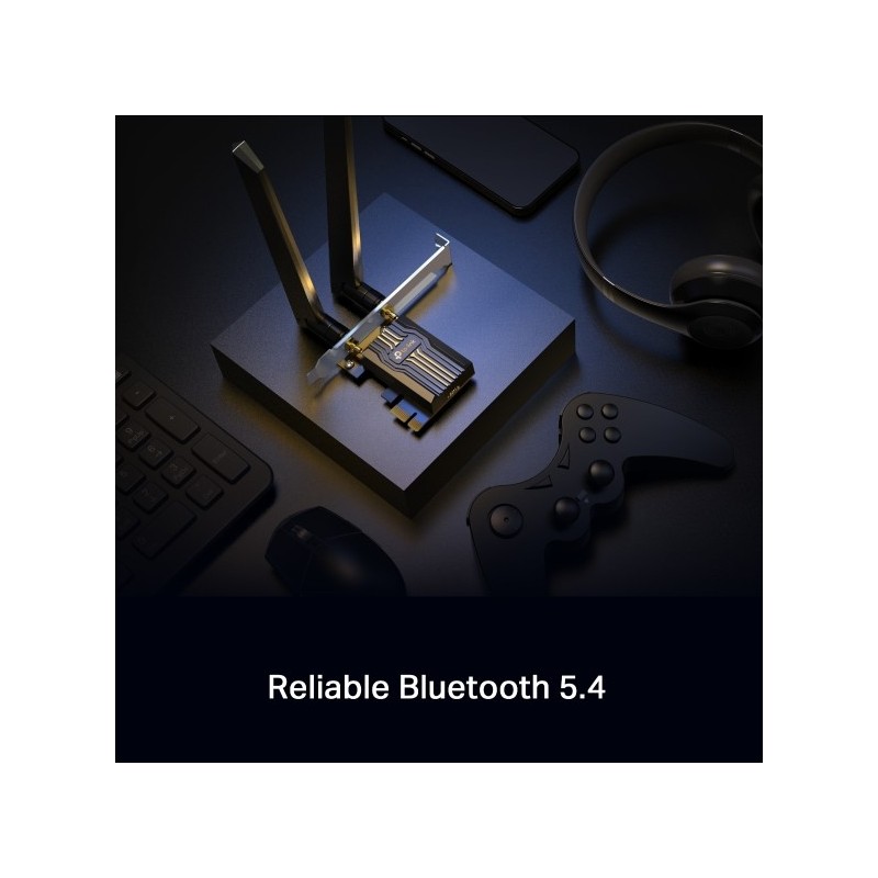 TP-LINK Archer TBE400E (UN)  BE6500 Wi-Fi 7 Bluetooth PCIe Adapter