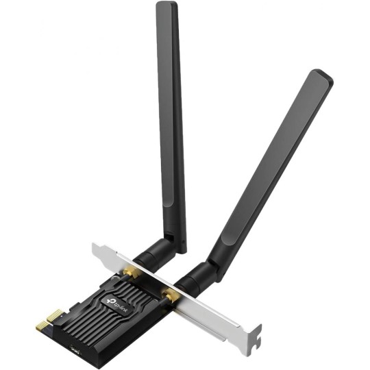 TP-Link WiFi 6 PCIe WiFi Card for Desktop PC AX1800 (Archer TX20E), Bluetooth 5.2, WPA3, 802.11ax Dual Band Wireless Adapter