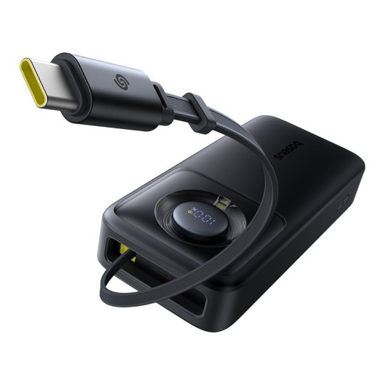 Baseus Free2Pull Power Bank with Retractable Cable 20000mAh 65W