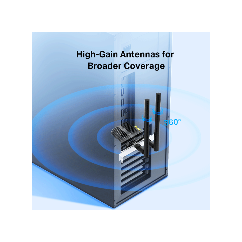 TP-LINK Archer TX50E / AX3000 Wi-Fi 6 Bluetooth PCIe Adapter