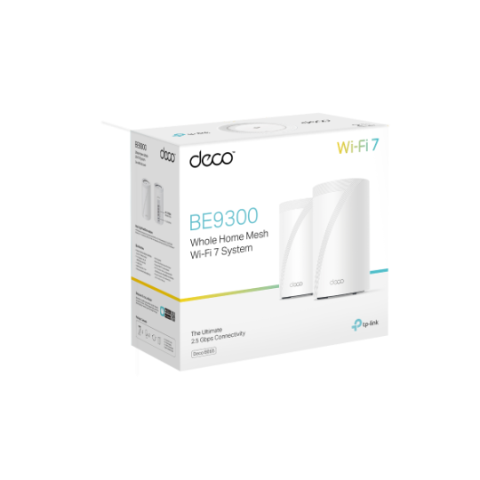 TP-LINK Deco BE65 / BE9300 Whole Home Mesh Wi-Fi 7 Unit / System