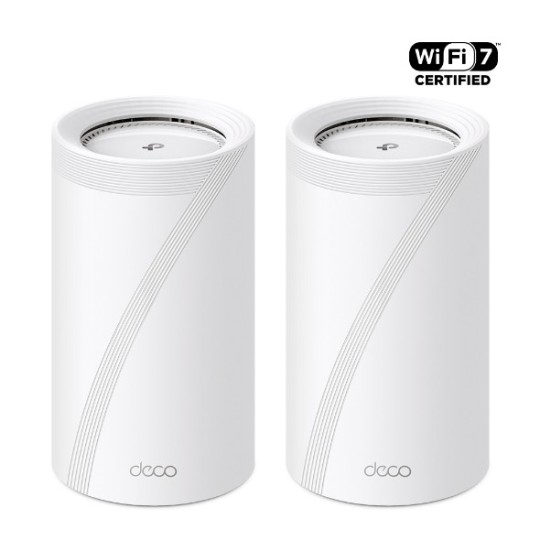 TP-LINK Deco BE85 / BE19000 Whole Home Mesh Wi-Fi 7 Unit / System