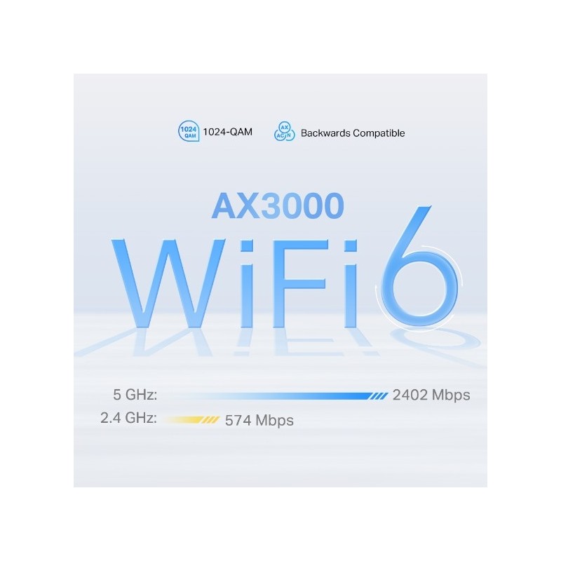 TP-LINK Deco X50-5G (1-pack) / 5G AX3000 Whole Home Mesh Wi- Fi 6 Gateway
